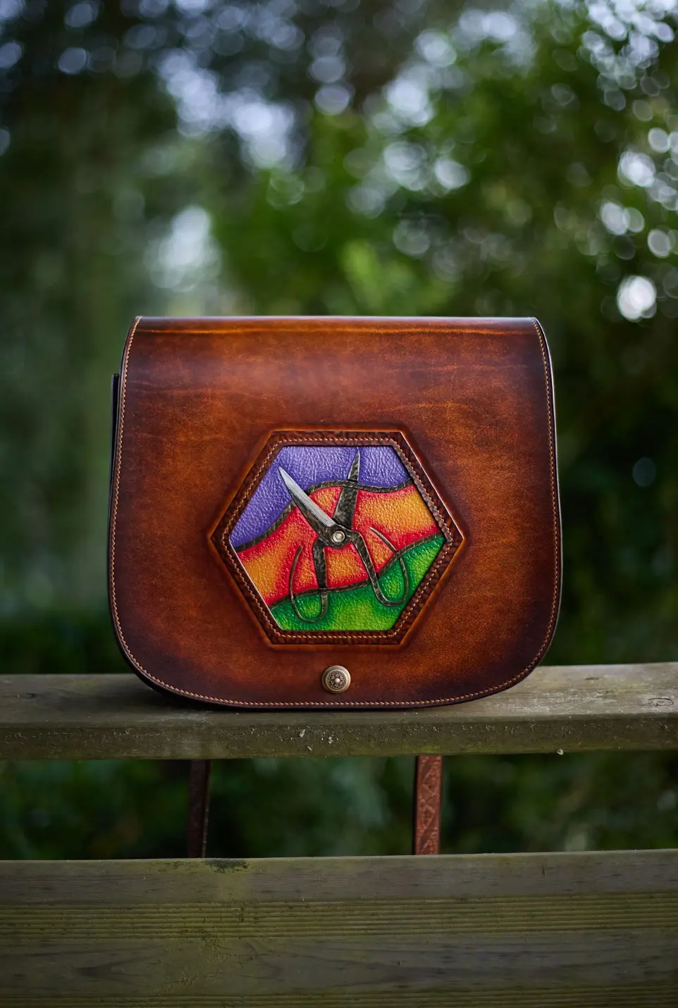 Sac en cuir personnalisé